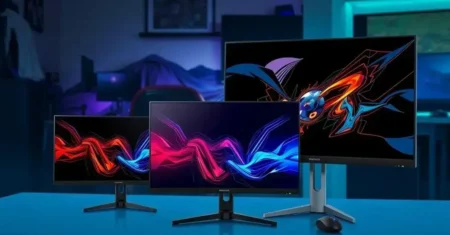 Os 6 Melhores Monitores Gamer de 2025: LG, Samsung e AOC