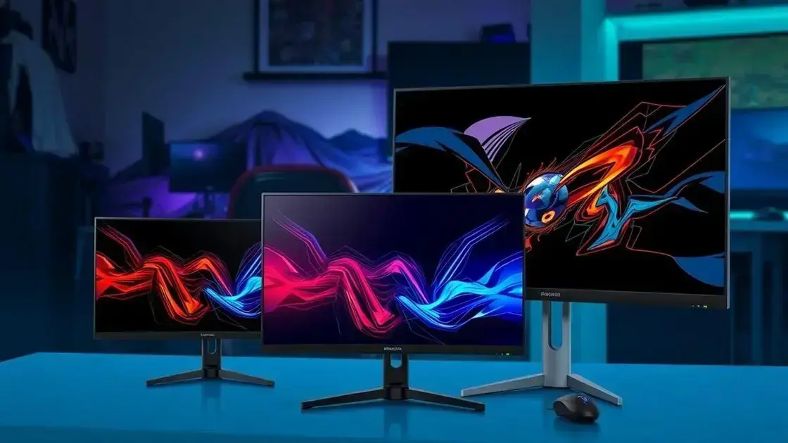 Os 6 Melhores Monitores Gamer de 2025: LG, Samsung e AOC