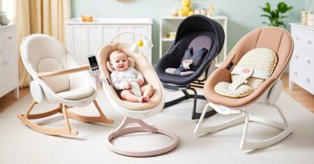 Melhores Cadeiras Musicais e de Descanso para Bebê 2025: Joyful Clingo, Maxi Baby e Mastela