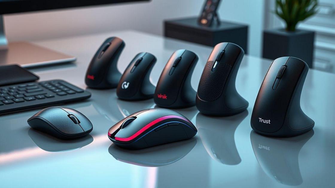 Os 9 Melhores Mouses Ergonômicos de 2025: Logitech, Vinik, Multilaser, Trust e Mais